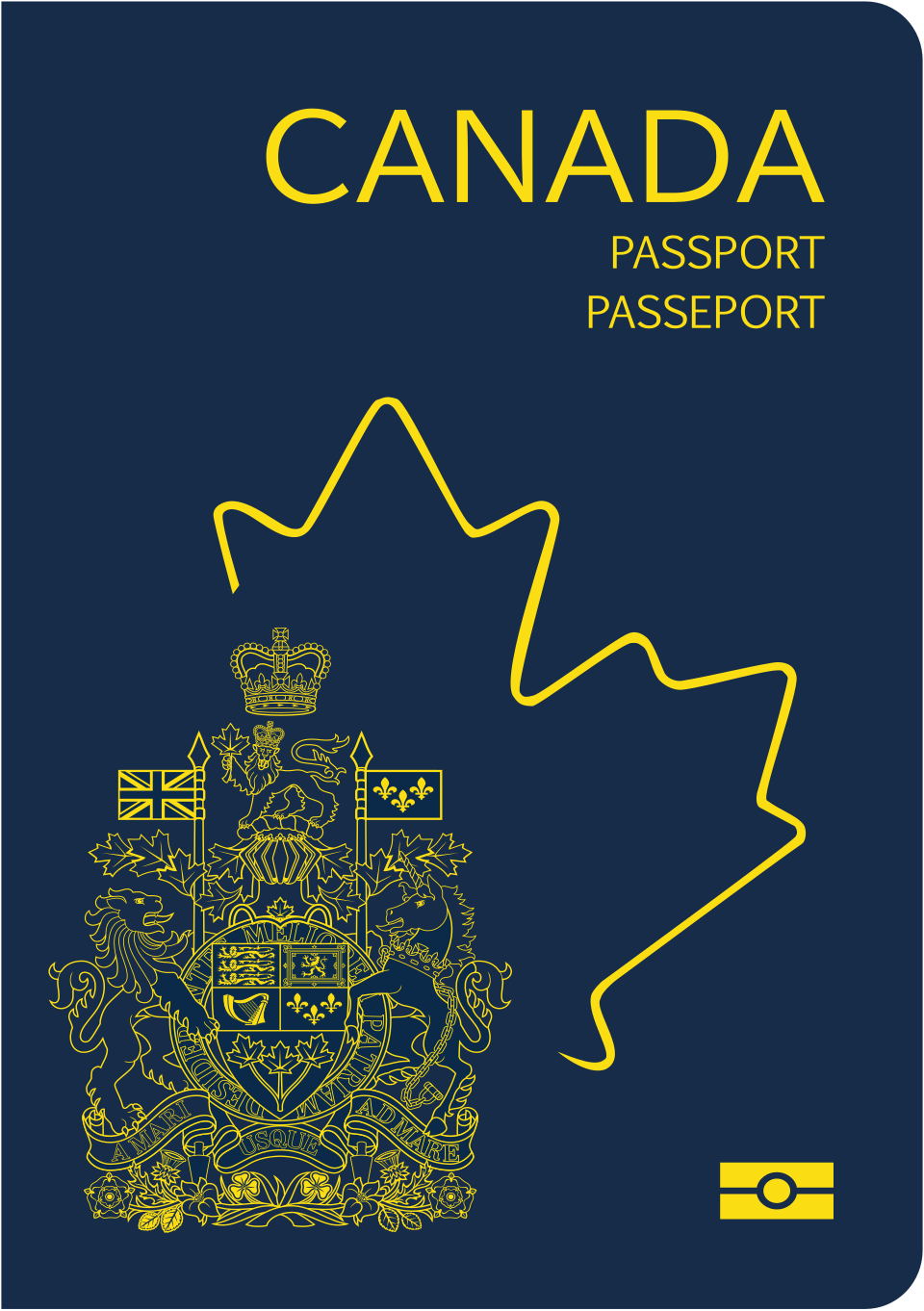 Bìa hộ chiếu Canada