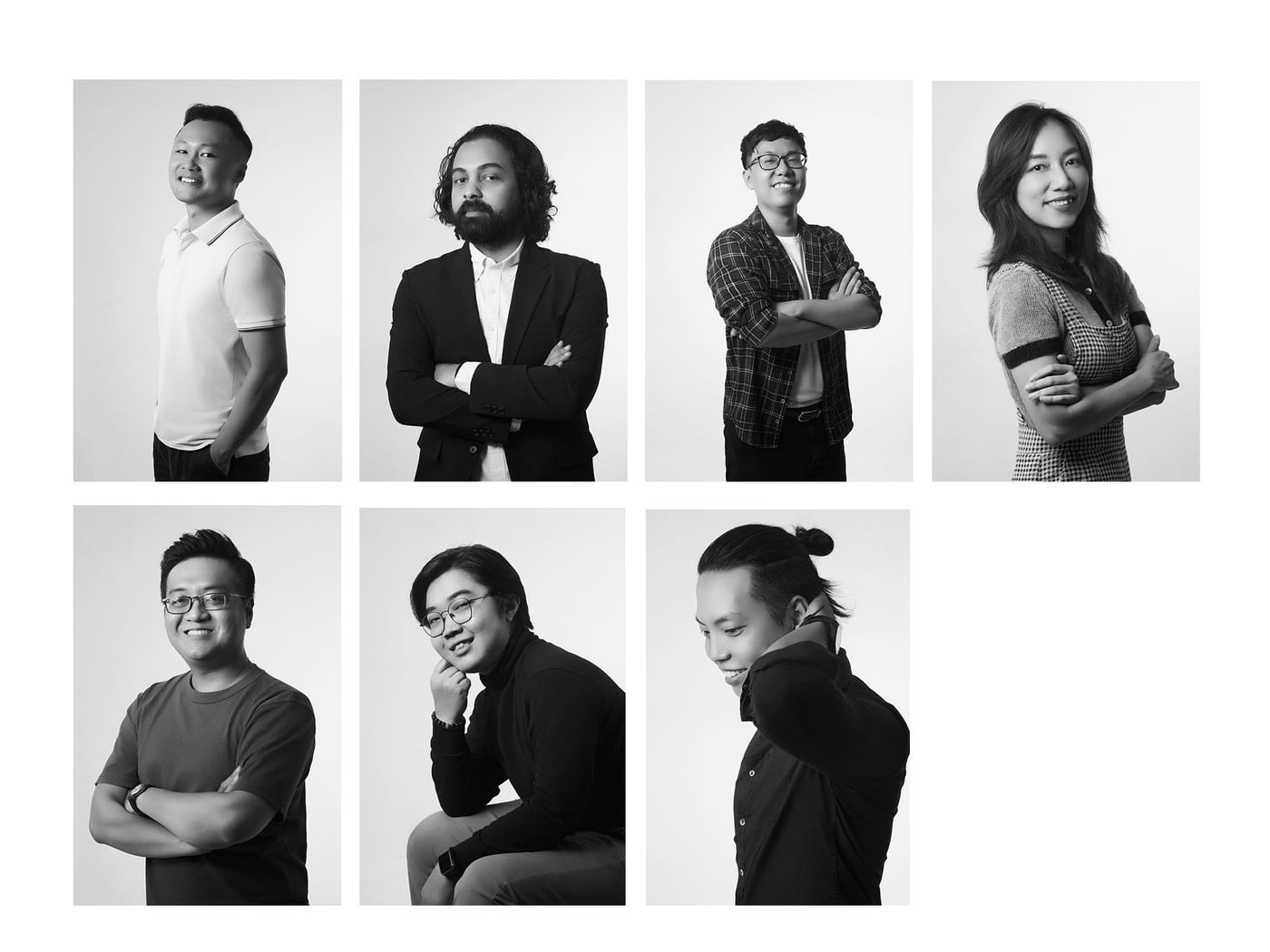 Headshot lãnh đạo & nhân sự — Gạo Nâu Profile