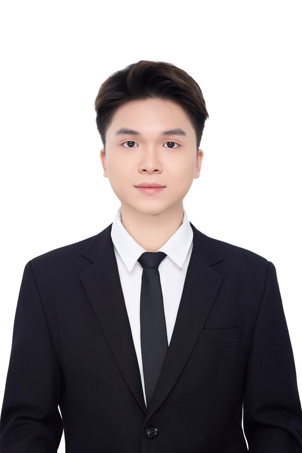 Ảnh thẻ hộ chiếu 4x6 nền trắng chụp tại studio ảnh thẻ Hà Nội